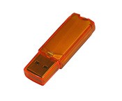 USB Stick Shiny Orange